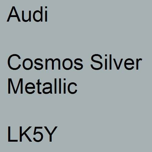 Audi, Cosmos Silver Metallic, LK5Y.